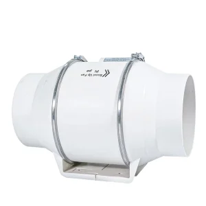 4 Inch Small Size Electric Exhaust Fan Ventilation Silent Inline Duct Axial Flow Fan with Ball Bearing 110 240V