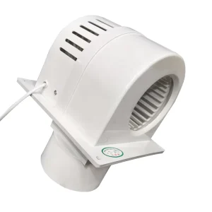 4″ Plastic Lower Noise 30W Ventilation Fan Snail type High power Wall Mounted Exhaust Fan for Bathroom Showroom