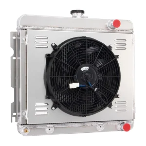 4-Row Radiator Fan Shroud for Dodge Dart Plymouth Valiant Duster 3.2/3.7L