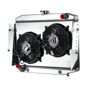 4 Row Radiator Shroud Fan for Jeep Cherokee Wagoneer J10 J20 5.9L V8