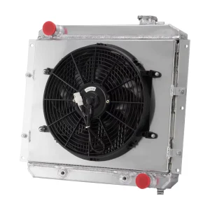 4-Row Radiator+Shroud Fan for Toyota Land Cruiser FJ40 FJ45 3.9L 4.2L