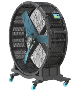 4.6ft 600W Drum Fan Waterproof Electric Big Industrial Portable HVLS Wheel Stand Fan for Large Mobile Fan