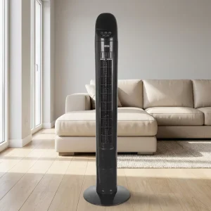 40 Inch Air Cooling Fan Modern Tower Design with Remote Control 9h Timer Low Noise Cooling for Home Tower Fan