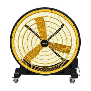 40 in Industrial HVLS Floor Fan PMSM Motor Low Noise Energy Saving 1m 1.5m 2m Wheels