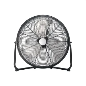 400 450 500mm Household Floor Fan 3 Blade 100% Copper Motor Portable Metal Industrial Fan
