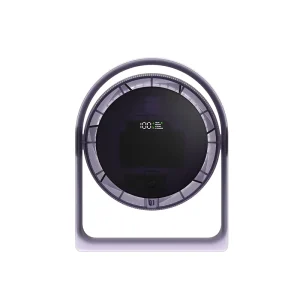 4000 MAh USB Rechargeable Desktop Fan With Digital Display for Office Home Use
