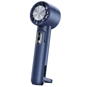 4000mAh Mini Turbo Jet High Speed Fan Brushless Motor Hair Dryer Speed Blower Fan 100 Speed Portable Fans with Digital Display