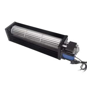 40mm Steel Micro Cross Flow Fan AC 220V 2400RPM Tangential High Power Low Noise OEM Custom Transverse Fan