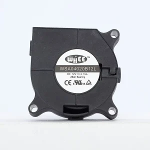 40x20mm 12V DC Blower Fan Ball Bearing Low Noise 3CFM DC Centrifugal Fan for Air Quality and Environmental Monitoring Devices