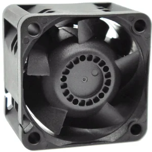40x40x28mm DC Axial Fan High Speed Cooling Fan Ball Bearing 12V 24V 13000-8000 RPM Plastic Blades UL94V-0 PBT ISO9001 ISO14001