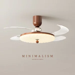 42 Inch Best Bedroom BT Fancy Modern Large Dc Ceiling Fan with Lights Light Chandeliers and Remote Home Leaf Factory Price