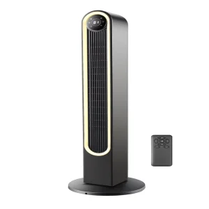 42″ Tower Fan with Remote Control Ambient Light