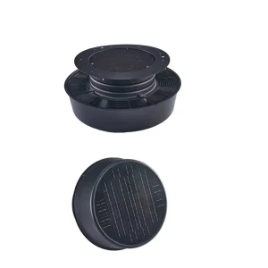 42W Hybrid Solar Panel Powered AC DC Industrial Roof Turbine Air Blower Poultry Farm Ventilation Fan OEM