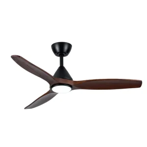 44 Inch LED Ceiling Fan Copper DC Motor Low Noise WiFi Remote Control Dimmable Light Indoor Outdoor Use