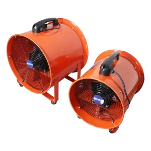450mm 400mm 300mm 200mm Low Noise Smoke Extractor Portable Axial Flow Fan