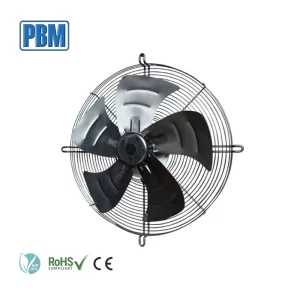 450mm Axial Cooling EC Fan with 230V 0 10V PWM Speed Control Welded Axial Flow Design