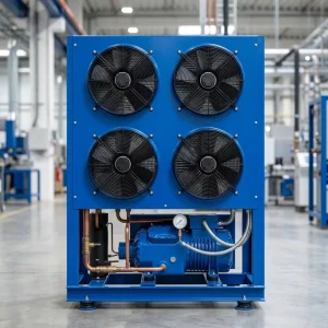 450mm External Rotor Axial Cooling Fan 220V High Airflow Industrial Axial Fan for Condenser Refrigeration Blower Manufacturer