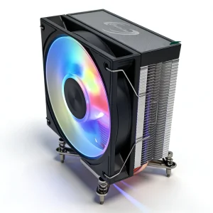 4HW 12B 9YNDG2 ARGB CPU Air Cooler Desktop PC Cooling Fan Quiet High Performance Cooler Compatible Intel AMD Processors