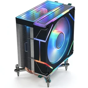 4HY 12B 9YLDG2 120mm Rgb Fans air Cooling Fan CPU Radiator Tower 4 Copper Tube Nickel Plated ARGB Lamp PWM Computer Tower Fans