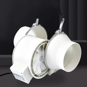 4inch 100mm Low Noise Pipe Type Ventilation Exhaust Fan Commercial Powerful Extractor Jet Turbo In line Duct Fan