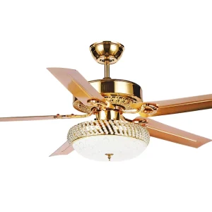 5 Blade Living Dinning Bed Room Decoration Led Ceiling Fan Ceiling Fans Smart Home Lights JY3128