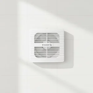 5-Blade Plastic Window Exhaust Fan Low Noise OEM Customizable