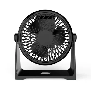 5 Inch Quiet 3 Speeds Wind Outdoor Camping Fan USB Desk Fan Portable Powerful 360 Rotate Rechargeable Mini Fan