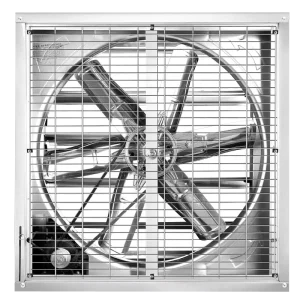 50 Inch Exhaust Fan Blower Industrial Ventilation Box Type Exhaust Fan With DC Brushless Motor Axial Flow Fan