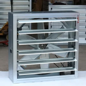 50 Inch Industrial Cooling Axial Ventilation Exhaust Fan Poultry Farm Manufacturing Plant Cast Iron Blades Electric Power Source