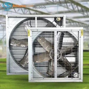 50 Inches Industrial Wall Vent 1.1kw Big Powered Air Exchange Heat Extractor Belt Ventilation Equipment Poultry Exhaust Fan