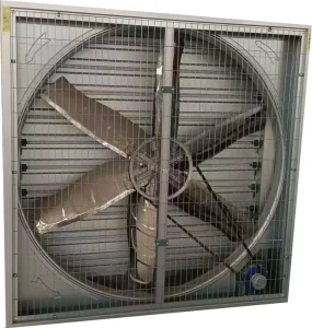 50 inch Industrial Stainless Steel High Air Volume Hammer type Galvanized Exhaust Fan for Livestock and Poultry Farming