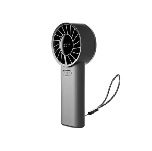 5000mAh Mini Handheld Fan Rechargeable Personal Cooling Device with Strong Airflow for Home Office Camping Travel Car RV Use