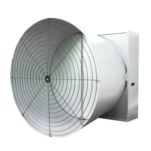 50in Butterfly Cone Exhaust Ventilation Fan 1380mm Axial Flow for Poultry House Chicken Farm Bearing Core Air Extractor