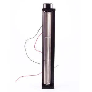 50mm 24V DC 0.2A 2600rpm Aluminum Cross Flow Fan for Air Curtain HVAC and Display Cabinet Even Air Distribution