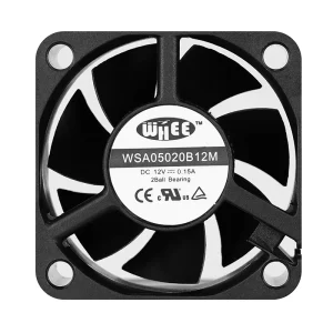 50mm DC Axial Brushless Electric Fan Hydraulic Bearing Low Noise Free Standing Exhaust Cooling Fan OEM ODM Plastic 50x50x20mm
