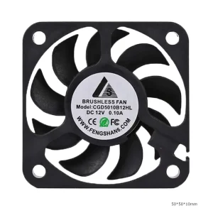 50mm DC Radial Brushless 5v 12v 5010 50×50 0.35a Cpu Cooling Fan 24v Ventilation Axial Fan
