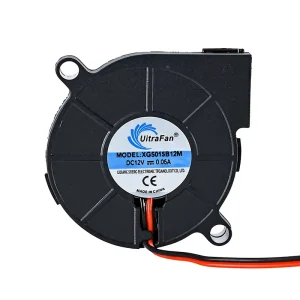 50x50x15mm Industrial Blower Fan High RPM Dual Ball Bearing Centrifugal Fan for Inverter Outdoor Solar Storage
