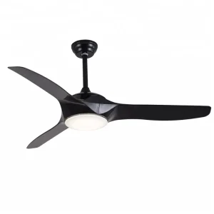 52 Inch 3 Blades Factory Price High Quality Modern DC Ceiling Fan with Led Light