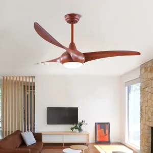 52 Inch 3 Color Temperatures Commercial Ceiling Fans Manufacturer in China Light Fan Ceiling for Indoor Household