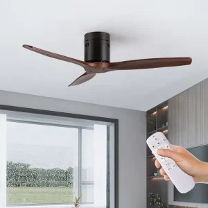 52 Inch CB CE SAA Approved Modern Surface Mounted Decorative Indoor Remote Control Ceiling Fan