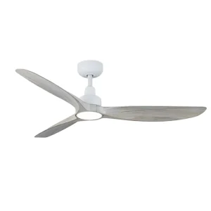 52 Inch DC Ceiling Fan 6 Speed Remote Control ABS Blades Quiet Brushless Motor WiFi Smart Life App Indoor Balcony Use