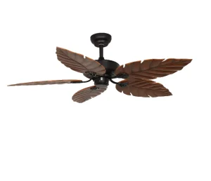 52 inch Modern LED Decorative Ceiling Fan with Maple Leaf Design