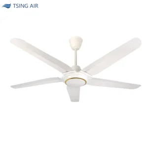 56 Inch 180V 260V Electric Power AC Motor Mechanical Wall Control Metal Blades Ceiling Fans OEM ODM Without Light