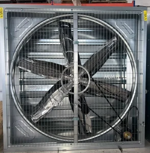 56 Inch AC Exhaust Fans Wall Mounted Steel Blade Axial Flow Ventilation Blower Electric Power Source OEM ODM for Industrial Use