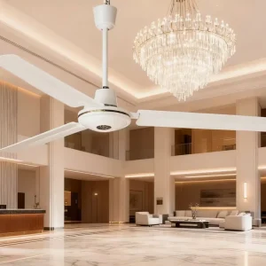 56 Inch Commercial Industrial Metal AC Motor Ceiling Fan Mechanical Control Electric BLDC Motor Air Purification Quiet Design