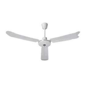 56 Inch Electric Ceiling Fan with Light Metal Construction Quiet Operation 3 Speed Timer for Household Use