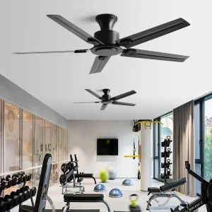 56 Inch Wide Angle Strong Air Supply Low Noise Modenr Decorative Remote Control Ceiling Fan