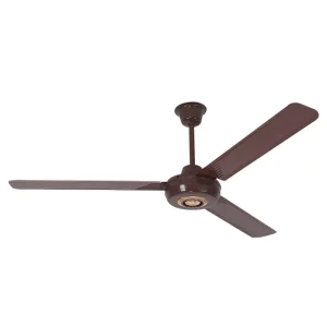 56 inch Ceiling Fan with Iron Blades InOrange Household Living Room HangingElectric Fan Dining Room Three Blade High Wind Power