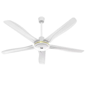 56 inch Industrial Ceiling Fan Five Leaf Ventilation Fan for Commercial Use AC Motor Class A+++ Energy Efficiency 30 34 DB Quiet