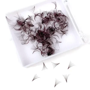 5D 6D 8D 10D 12D 14D 16D 20D 500 Fans Dark Brown Premade Fans Eyelash Extension Wispy Premade Volume Lash Fans Loose